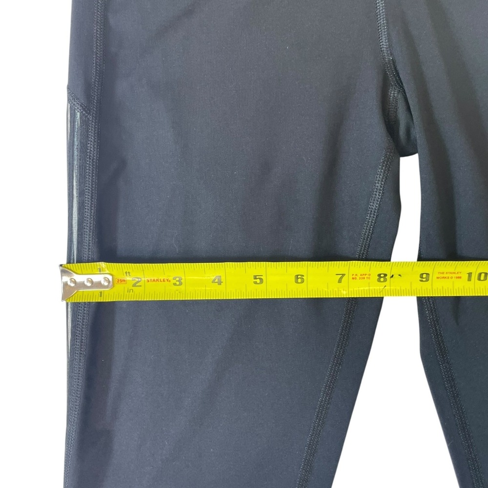 Victoria Sport Leggings Womens Medium Black Lycra Stretch Yoga Training Workout - Picture 7 of 16